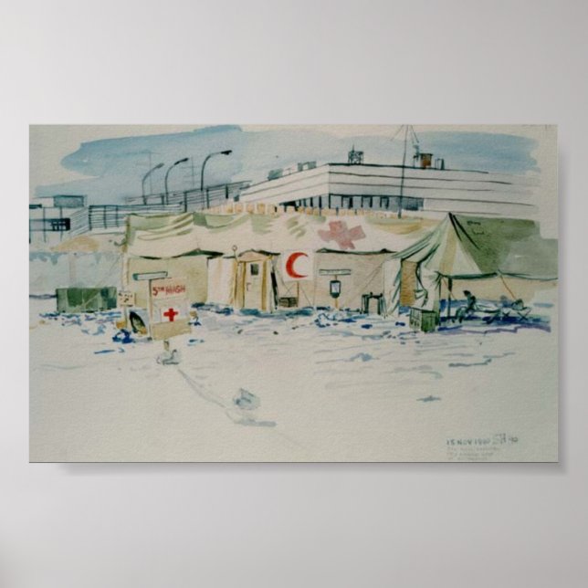 Affiches 5e MASH, Ad-Damman, Arabie Saoudite (Devant)