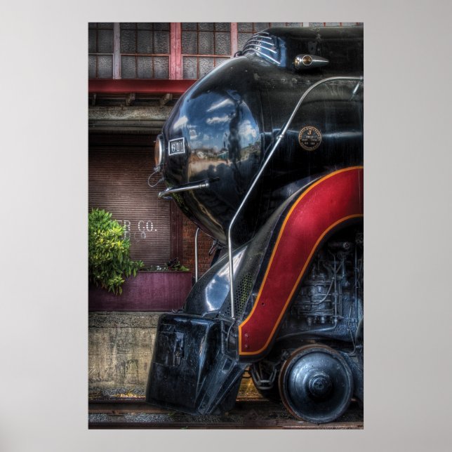 Affiches 611 - Classe NW - J - vapeur 4-6-4 (Devant)