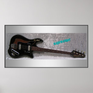 Affiches '66 Hagstrom Bass Print
