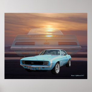 Affiches 67 s/s camaro
