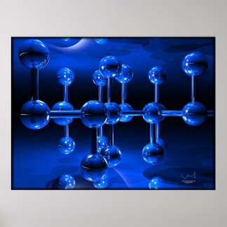 Affiches 6 balles Abstraites