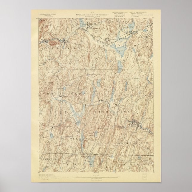 Affiches 6 Feuille Brochfield (Devant)