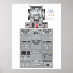 Affiches 737NG abaissent l'affiche arrière
