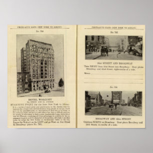 Affiches 79496 Hotel Wolcott Broadway aux 31e et 42e