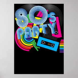 Affiches 80 Retro Party