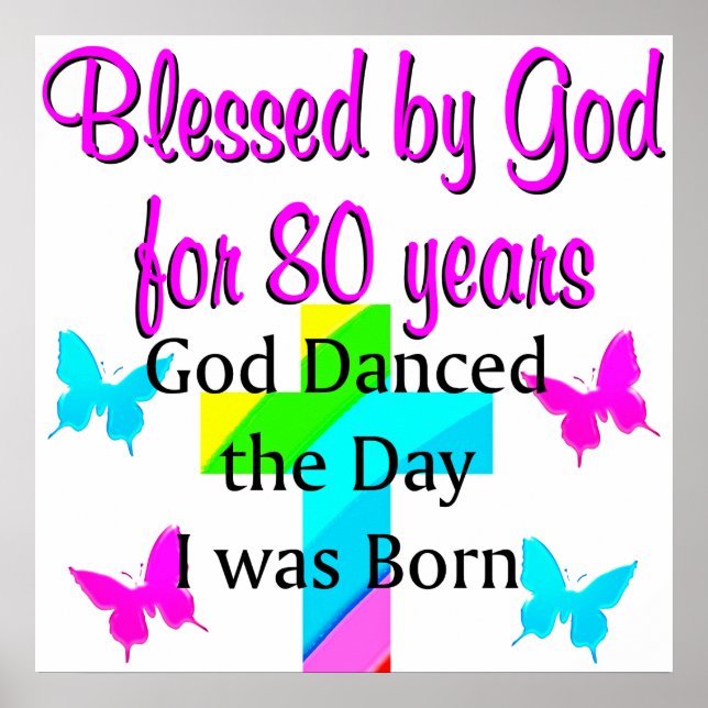 AFFICHES 80E AMOUR DE DIEU (Devant)