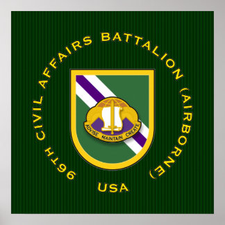 Affiches 96e Bn CA - Airborne