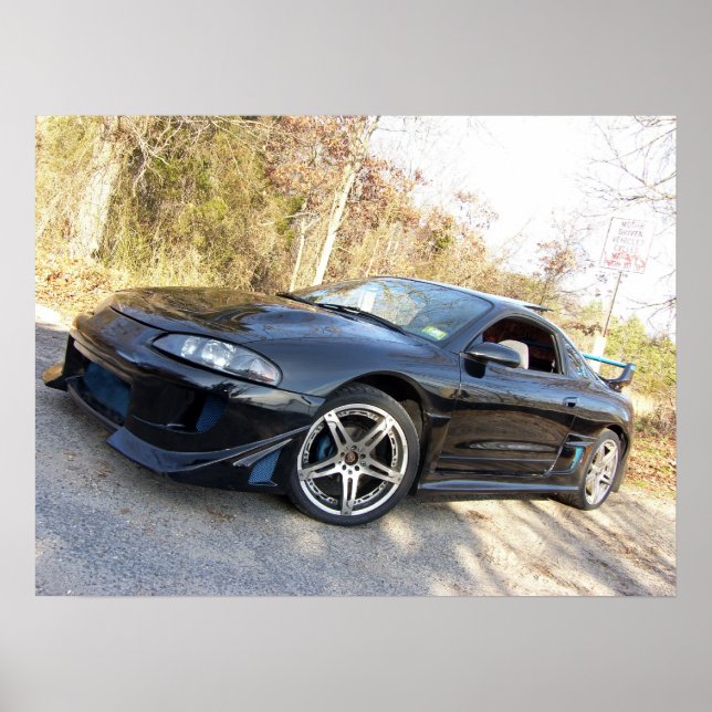 Affiches 97 Mitsubishi Eclipse (Devant)