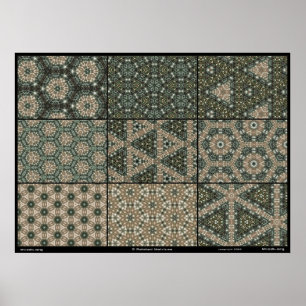 Affiches 9 Matrices connexes