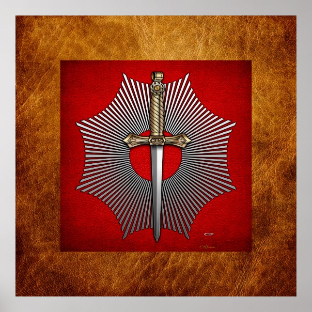 Affiches 9e degré : Maître du Temple (Devant)