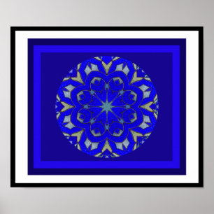 Affiches A05 Celtic Knot Kaleidoscopic - Irish Blessing.6