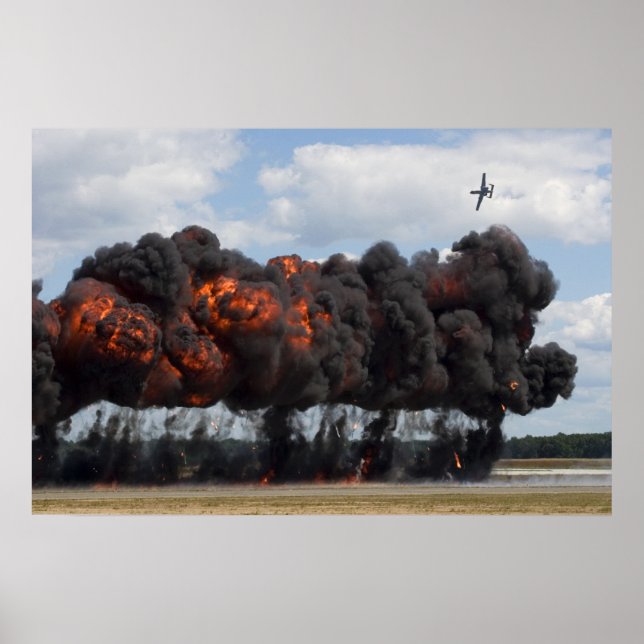 Affiches A10 Attaque au sol (Devant)