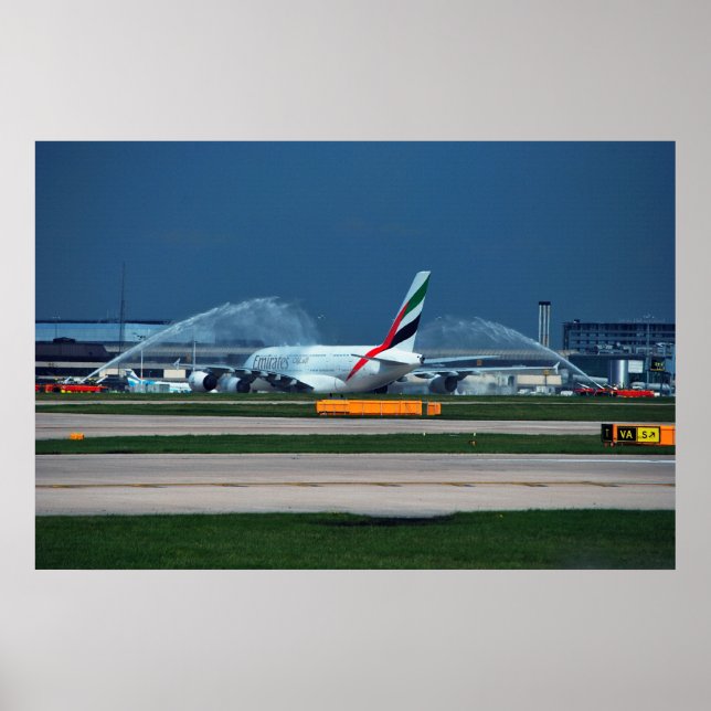 Affiches A380 Manchester (Devant)