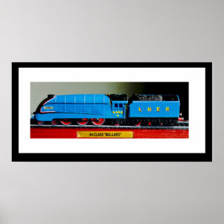 Affiches a4 mallard LNER