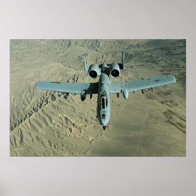 Affiches A-10 coup de foudre II (Devant)
