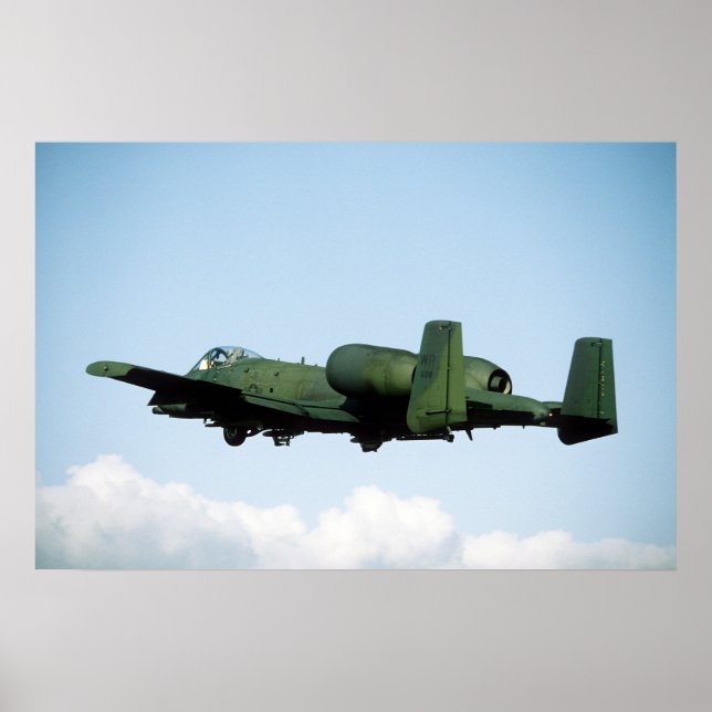 Affiches A-10 coup de foudre II (Devant)