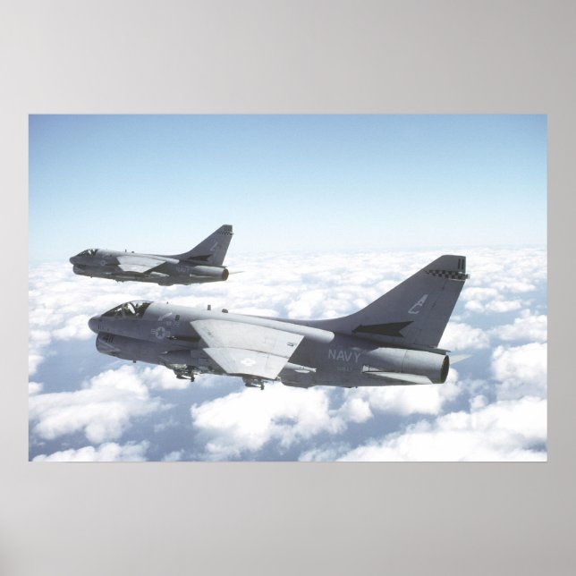 Affiches A-7 Corsair II (Devant)