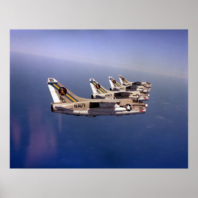 Affiches A-7 Corsair II (Devant)