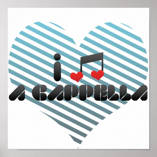 Affiches A Cappella (Devant)