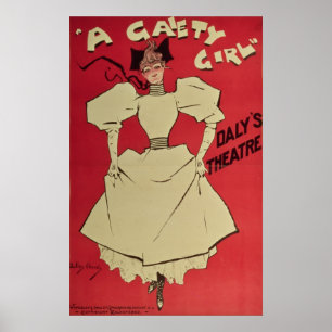 Affiches A Gaiety Girl at the Daly's Theatre