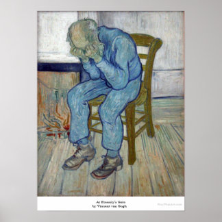 Affiches À la porte de l'éternité par Vincent van Gogh