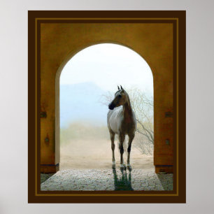 Affiches À la porte de stalle