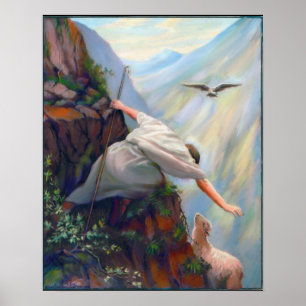 Affiches A la recherche de la peinture ovale sur toile