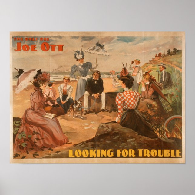 Affiches À la recherche de problèmes - Théâtre de la scène  (Devant)