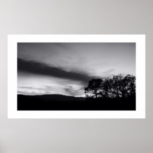 Affiches A l'orée de Dusk en B&W
