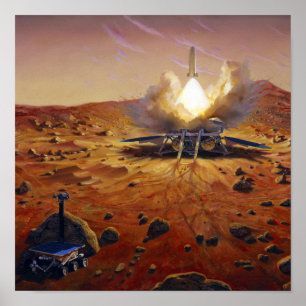 Affiches A Mars ascent vehicle 2