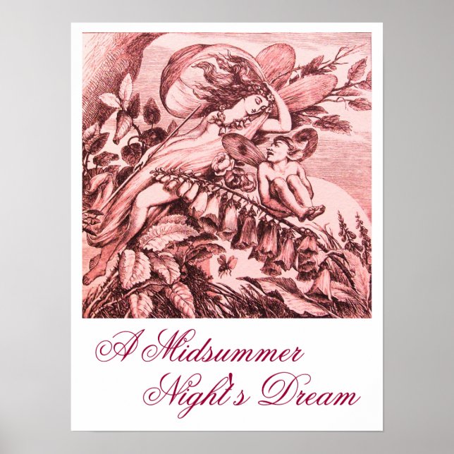 AFFICHES A MIDSUMMER NIGHT'S DREAM / FAIRY TITANIA (Devant)