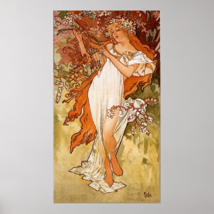 Affiches A. Mucha Art Vintage