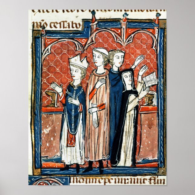 Affiches A nun taking her vows and mass (Devant)