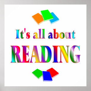 Affiches A propos de la lecture