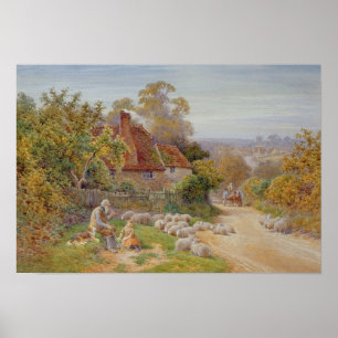 Affiches A Rest by the Way