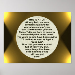Affiches A Round Tuit ~ print