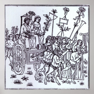 Affiches A Scene from the Decameron