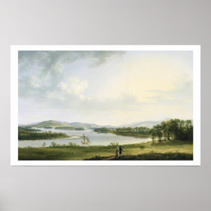 Affiches A View of Knock Ninney and Part of Lough Erne from