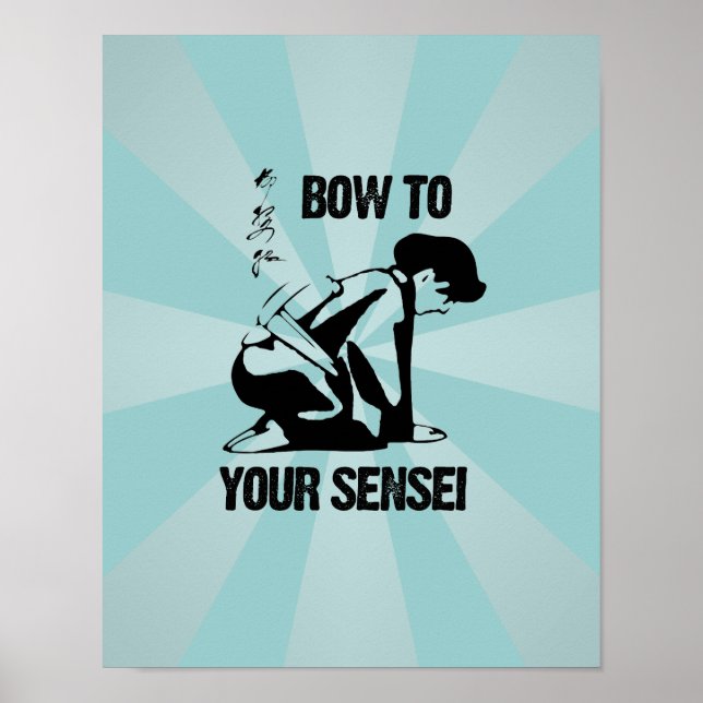 AFFICHES À VOTRE SENSEI (Devant)