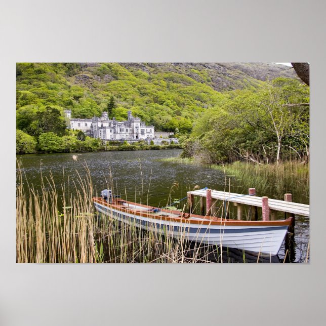 Affiches Abbaye de Kylemore, Irlande. L'abbaye de Kylemore  (Devant)