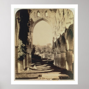 Affiches Abbaye de Rievaulx, North Yorkshire, 1854 (photo