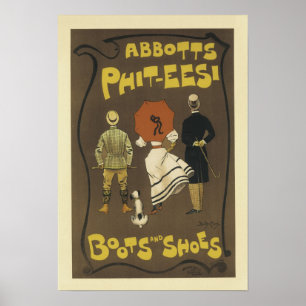Affiches Abbotts Phit-eesi Bottes et chaussures