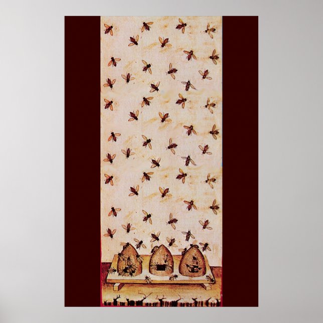AFFICHES ABEILLE, APICULTURE, APICULTEUR (Devant)