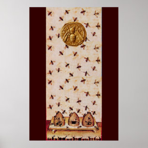 AFFICHES ABEILLE, APICULTURE, APICULTEUR