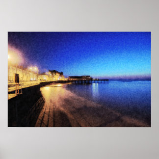 Affiches Aberystwyth à l'affiche de nuit