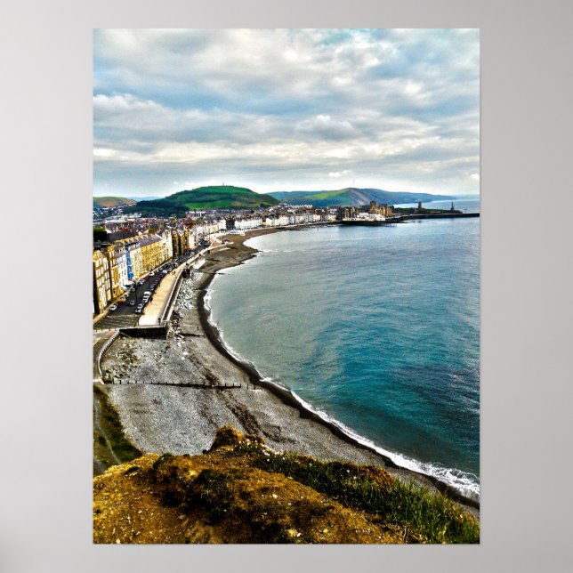 Affiches Aberystwyth North Beach (Devant)
