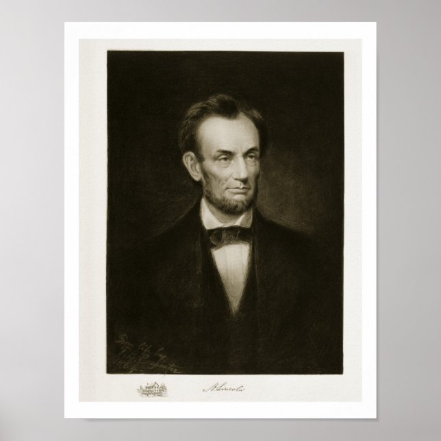 Affiches Abraham Lincoln, 16e président du United Stat (Devant)