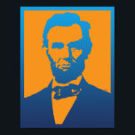 Affiches Abraham Lincoln Pop Art<br><div class="desc">Profitez de cette image colorée Abraham Lincoln Pop Art numérique... </div>