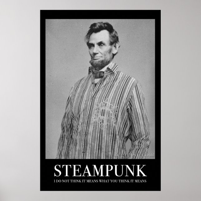 Affiches Abraham Steampunk (Devant)