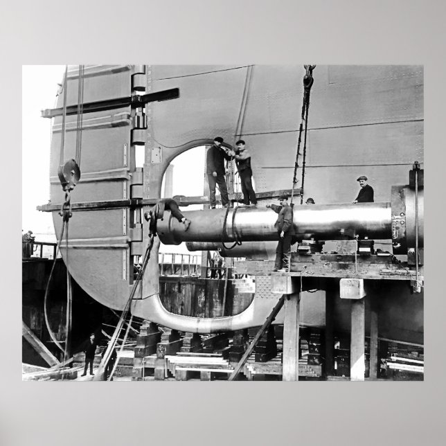 Affiches Abris d'hélice de Titanic (Devant)